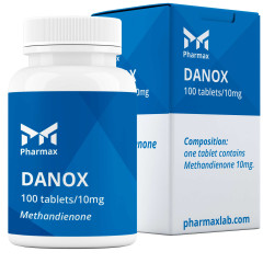 Dianabol (Metandienona) pastillas 100 tabs, 10 mg/tab